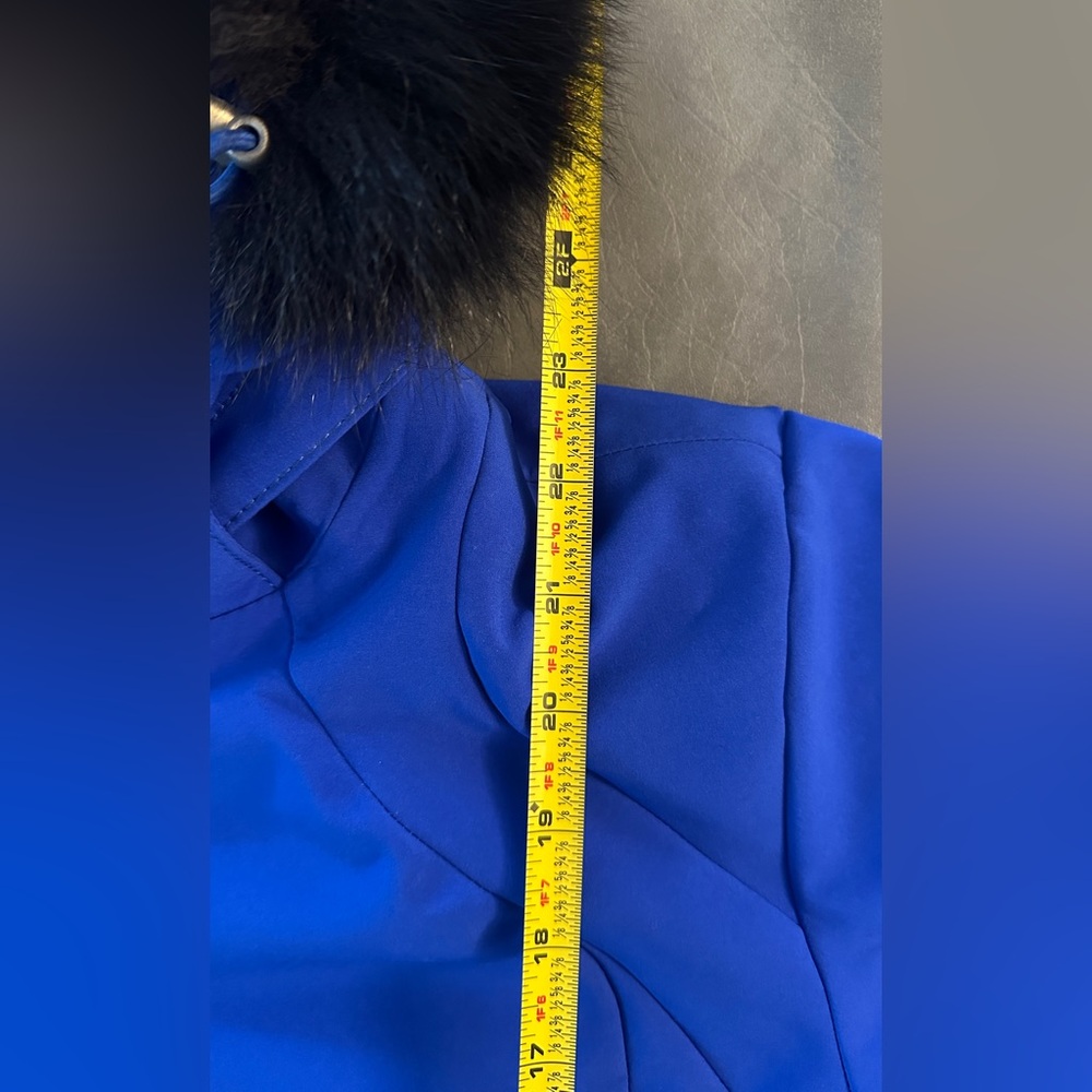 [NILS] Royal Blue Waterproof Ski Jacket - Picture 9 of 15